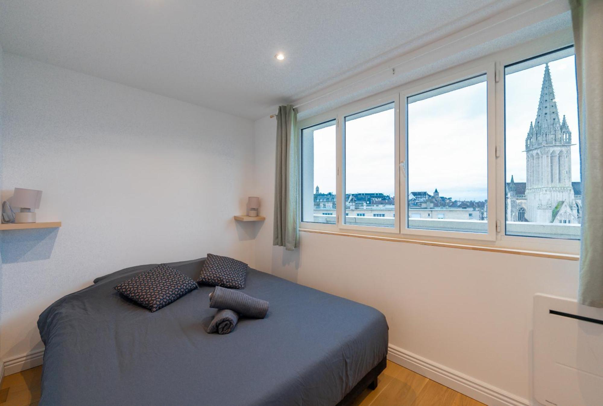 Appt Premium Centre Chateau Terrasse 2 Chambres 6P Vue Exceptionnelle 캉 외부 사진